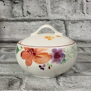 Villeroy and Bosch Mariefleur Covered Sugar Bowl